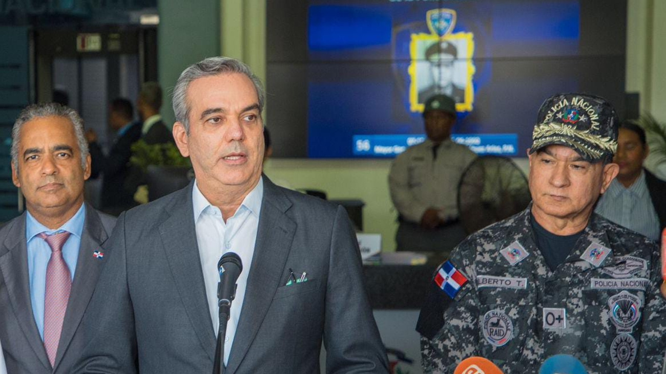 Abinader Da Seguimiento Al Trabajo De La Fuerza Conjunta De La Policía