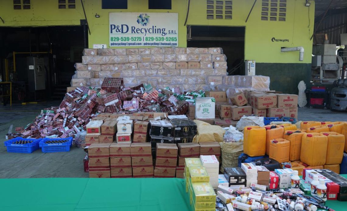 Gobierno Incinera Productos Adulterados Y No Aptos Para El Consumo