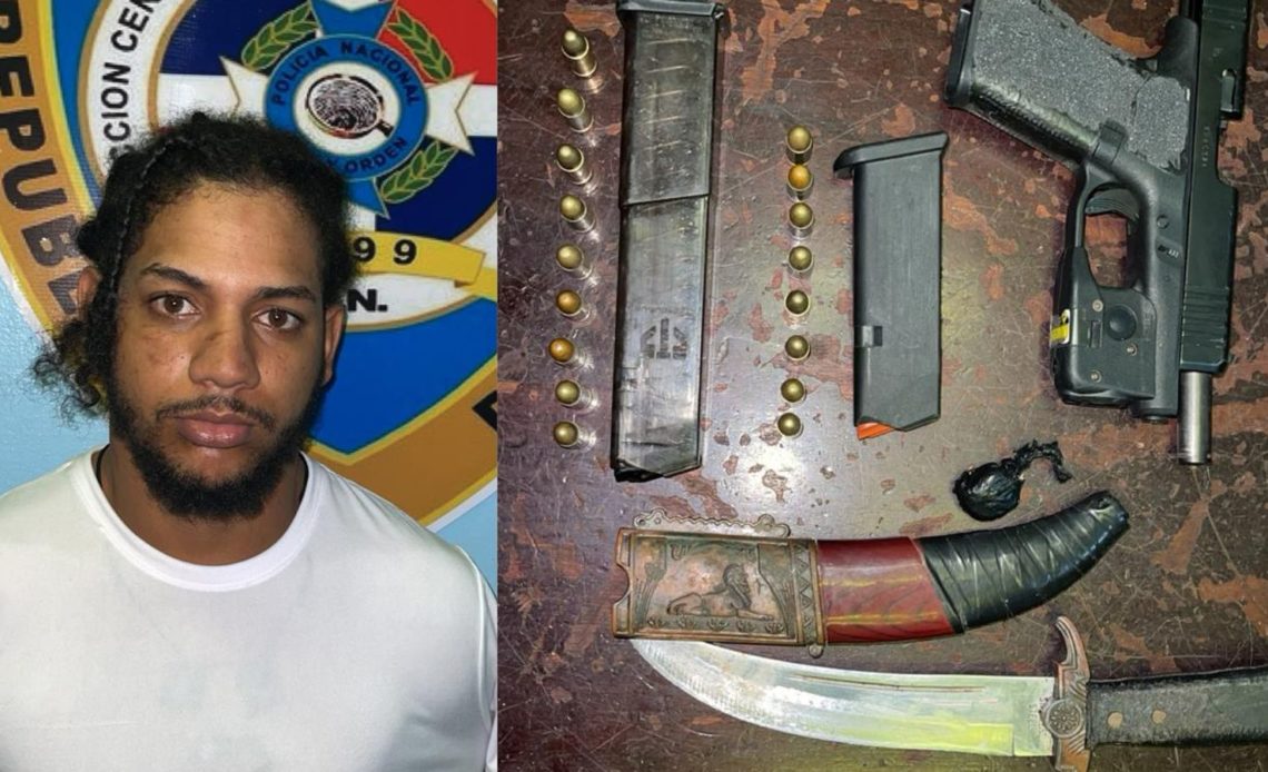Policía Nacional Apresa Un Hombre Que Había Realizado Múltiples Atracos En La Vega