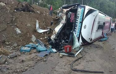 Tres Muertos Y Un Herido Tras Deslizamiento De Camión En Carretera De Jarabacoa