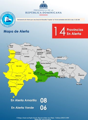 Coe Emite Alertas Meteorológicas Y Llama A La Población A No Descuidarse