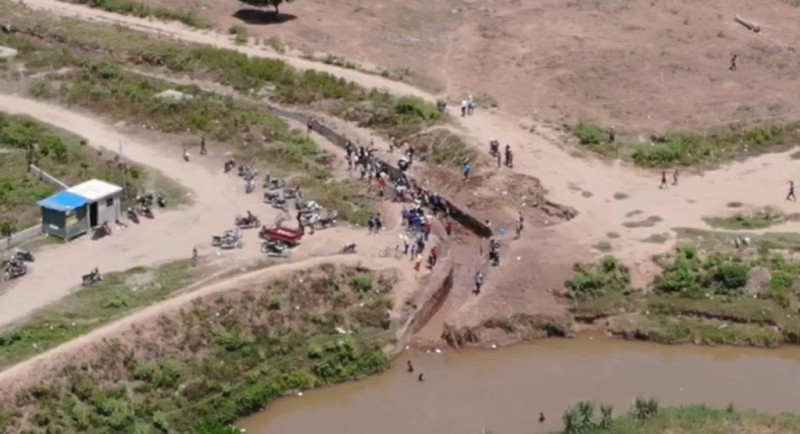 Lluvias Provocan Crecida Del Rio Masacre Retrasando Construcción De Canal En Juana Méndez