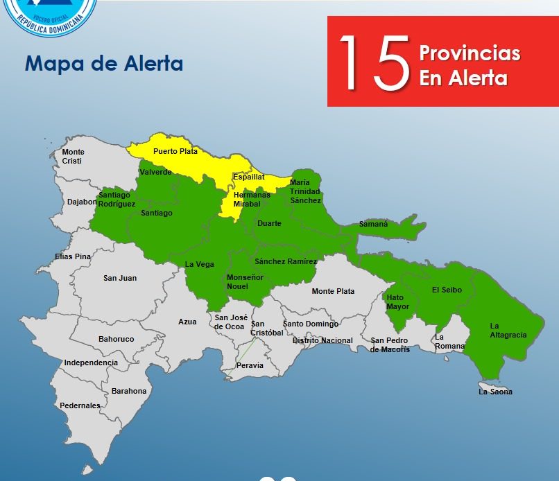Coe Aumenta A 15 Provincias En Alerta Por Lluvias