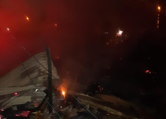 Incendio Consume Cinco Viviendas En Montecristi