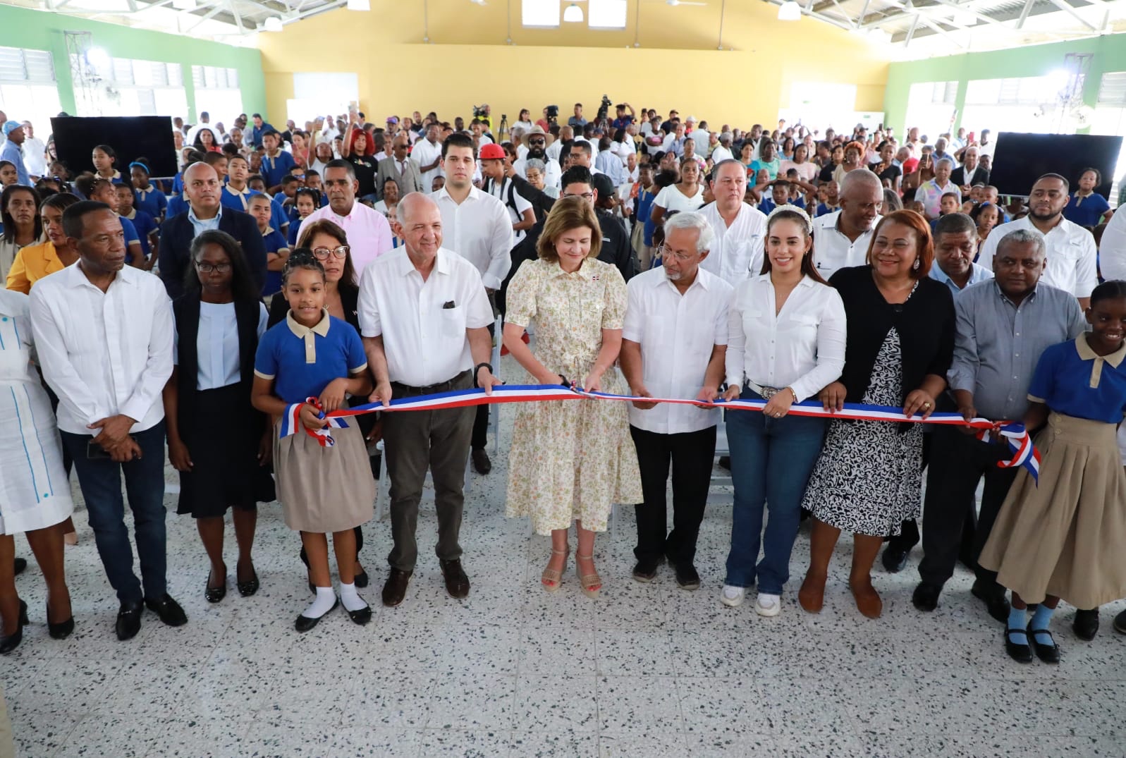 Vicepresidenta Raquel Peña Afirma Gobierno Mejora Red De Escuelas Públicas Para Que Niños Y Jóvenes Tengan Educación De Calidad