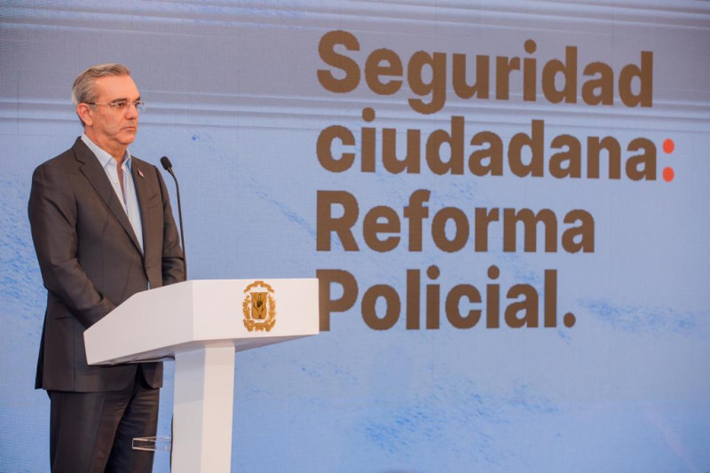Abinader Afirma Pn Es Efectiva En El 75% Captura De Antisociales; Se Construyen 126 Destacamentos