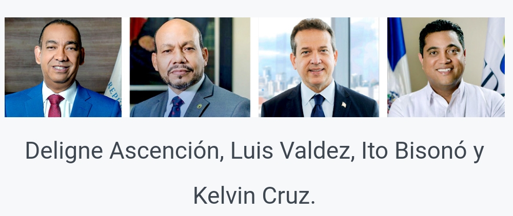 Equipo élite Reelección Lo Integran 9 Hombres Del Prm Y Del Gobierno