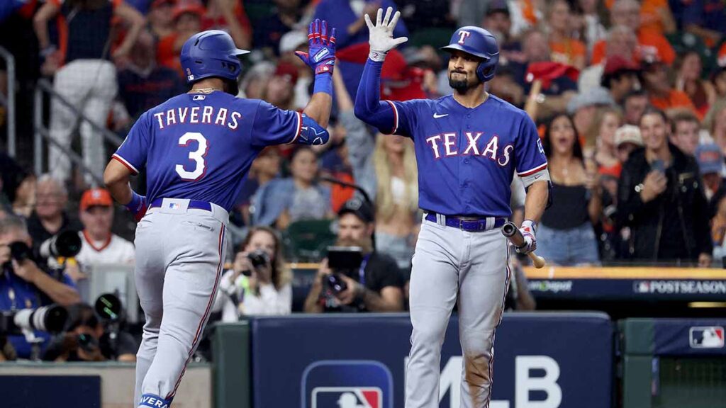 Texas Blanquea A Astros Y Se Adelanta En Serie Campeonato Liga Americana