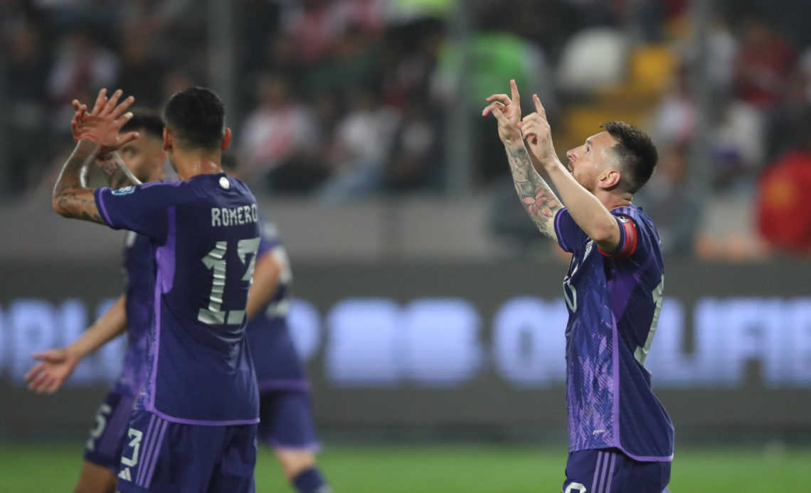 Messi Ratifica A Argentina En El Liderato De Las Eliminatorias Y Hunde A Perú