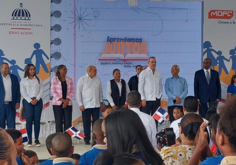 Abinader Inaugura El último Año Escolar De Su Gestión Con Cambios En Libros, Uniformes Y Curriculum