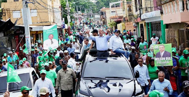 Leonel Encabezará Marchas-caravanas Este Domingo En El Distrito Nacional Y Sde